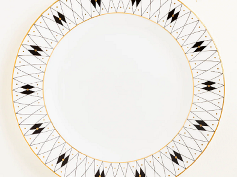 How to Upgrade Your Table Setting with Classic Gold and Black Plates