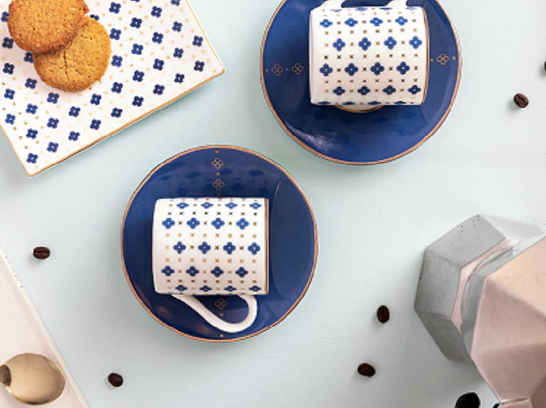 Transform Your Tea Time with Artistic Cup & Saucer Designs