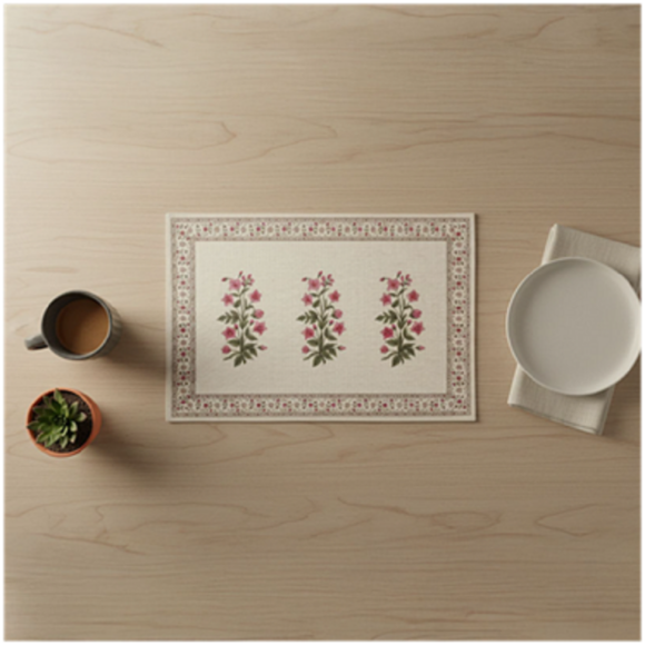 Add Royal Charm to Your Dining Space with Heritage-Inspired Place Mats