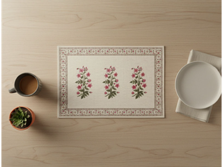 Add Royal Charm to Your Dining Space with Heritage-Inspired Place Mats
