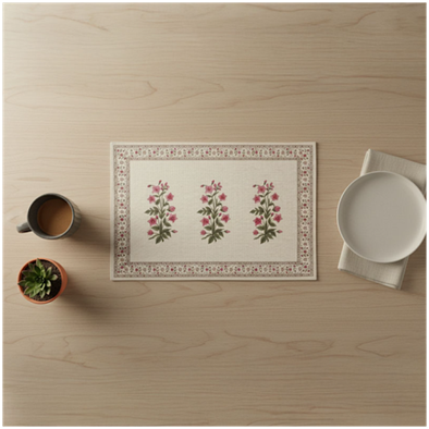 cb3-394 Add Royal Charm to Your Dining Space with Heritage-Inspired Place Mats