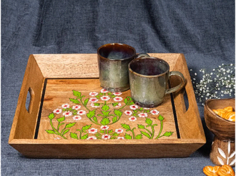 Why Floral Serving Trays Make Great Gifts for Hosts & Home Lovers