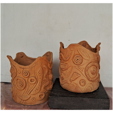 cb4-394 Add Warmth and Texture to Your Space with Rustic Plant Décor