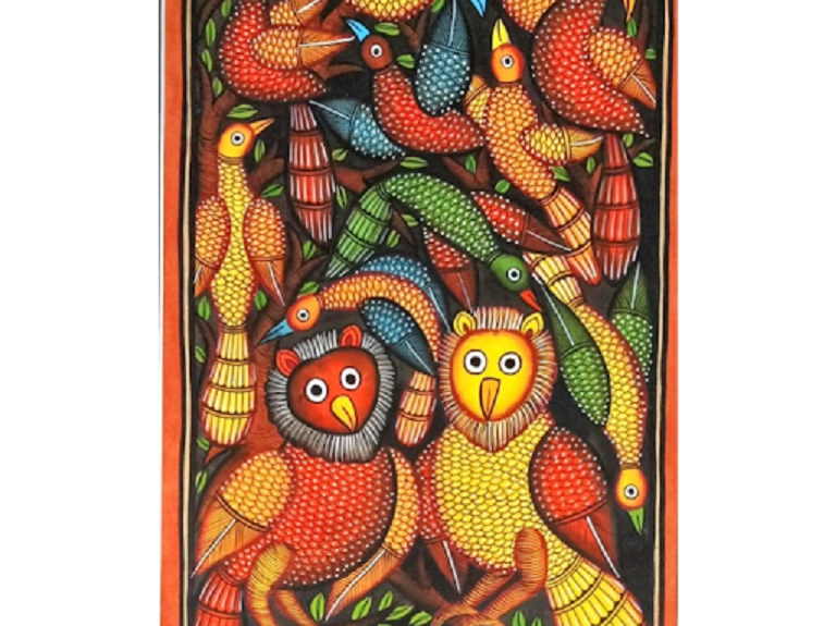 cb5may Discover the Charm of Authentic Indian Folk Art for Your Living Space