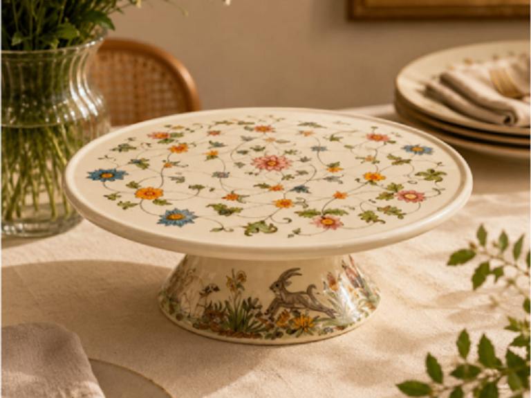 cb5aug How to Create an Instagram-Worthy Dessert Table with a Statement Cake Stand